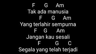 Jangan Pernah Menyerah Chord Gitar